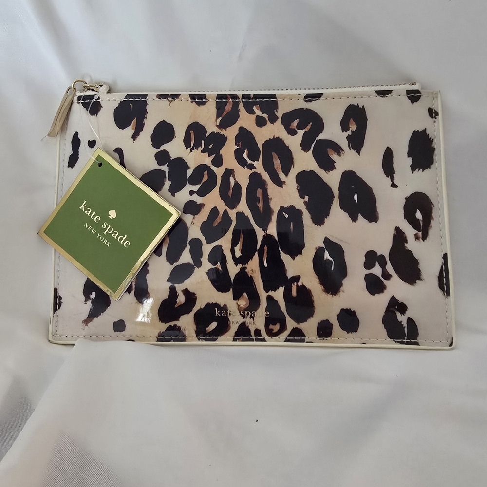 Kate Spade Leopard Print Clutch